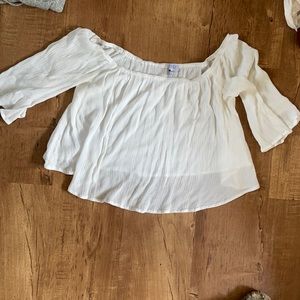 Off the shoulder top